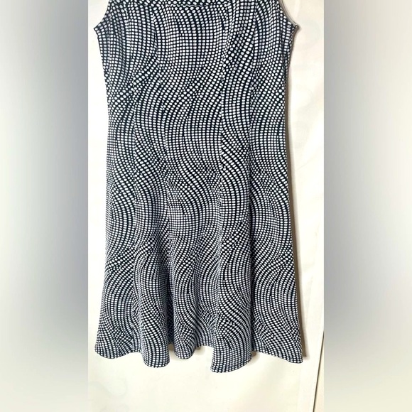 Frank Lyman Swing Black & White Dress - Picture 5 of 7